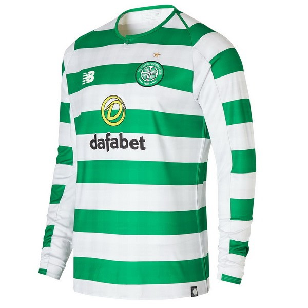 Camiseta Celtic 1ª ML 2018-2019 Verde